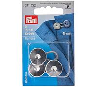 Prym Boutons Flexi pour chemise 19 mm avec boucle 3 pièces
