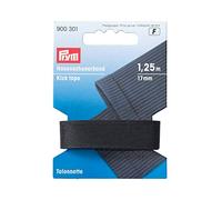 Prym - Gris foncé (17 mm, 1,25 m) Ruban de Coup de Pied - 1 unité