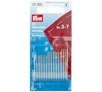 Prym Hand Sewing Needles Betweens 3-7 Assorted, Silver with Gold Eye