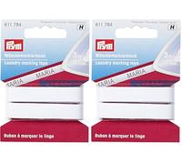 Prym - Iron-on Laundry Cotton (11 mm, 3M) Ruban de marquage - 1 unité (Lot de 2)