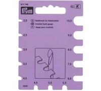 Prym Jauge à crochets 2-10mm - Réglette de mesure
