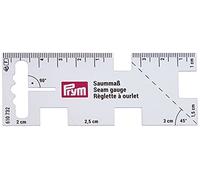 Prym Jauge De Couture Quater, Taille 1-3,5 Cm, Blanc