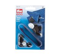 Prym Boutons pour jean Laurel Couronne – 8 pièces, 17 mm, vieux cuivre