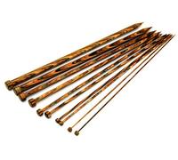 Prym KnitPro Aiguilles à tricoter en bois Symfonie 6.50 mm Longueur 40 cm