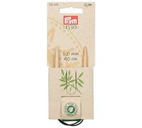 Prym Knitting Needles, Bambou, Naturelle, Taille Unique
