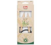 Prym Knitting Needles, bambù Plastica, Wood-Coloured, Taglia unica