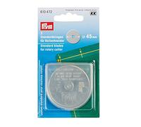 Prym – Lames de rechange pour cutter rotatif – 45 mm – 1 unité, noir