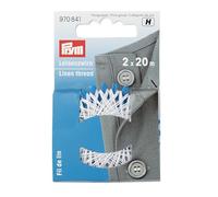 Prym Linen Thread, White, 20 M, Bianco, 2 Pezzi