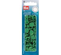 Prym Lot de 30 presses rondes en plastique Vert
