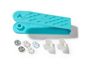 Prym Love Boutons pression Jersey rose/bleu/perle - Prym 390700