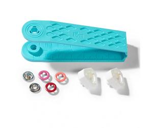 Prym Love Boutons pression Jersey rouge/rose - Prym 390701