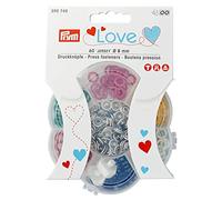 Prym Love Jersey Attaches en laiton 8 mm, Taille unique, Brass