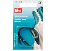 PRYM-Consumer Shoulder Strap Retainers, Black, One Size