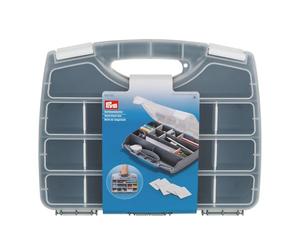Prym Mallette de rangement vide transparente 32 x 31 x 26 cm