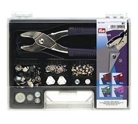 Prym Mallette pressions et oeillets 651420, Noir