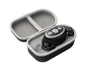 Prym Mini fer à repasser à vapeur noir avec support en silicone et étui de rangement dans un set | 400W, température réglable (110-240V) | idéal pour la couture, le patchwork et les voyages