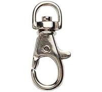 Prym Mousqueton argenté 7/38 mm Snap Hook, Acier Inoxydable, Silver, Taille unique