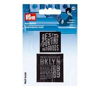 Prym, noir 924311 Motif décoratif Toucan, blanc/jaune, Centre