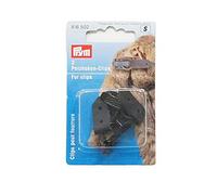 Prym - Noir Fourrure Clips - 2 Pièces