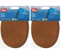 Prym Patches Leatherette Sew-on 14x10 cm Camel (Lot de 2)