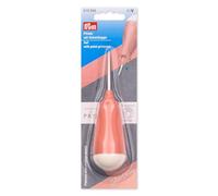 Prym Pfriem 610966 Poinçon pour perforer et perforer des trous dans le tissu, le cuir et le papier, outil de travail manuel ergonomique avec capuchon de protection, abricot