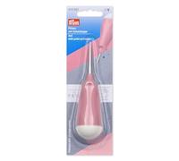 Prym Pfriem 610967 Poinçon ergonomique pour perforer et perforer des trous dans le tissu, le cuir et le papier, outil de travail manuel ergonomique avec capuchon de protection, baie