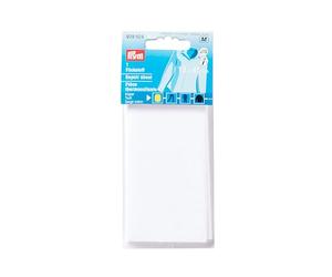 Prym Pice thermocollante, serg coton, thermocollant, 12x45 cm blanc