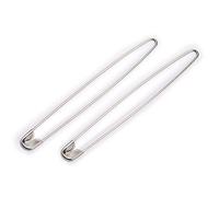 Prym Point Détenteurs, Acier Inoxydable, Silberfarbig, 135 mm, Set de 2 Pièces