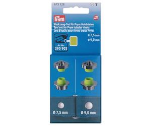 Prym - Prym (7.5-9mm) Tubulaire Rivets Outil Ensemble - 4 Pièces