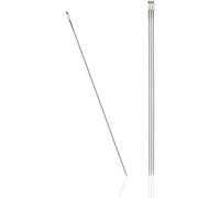 Prym Beading Needles, Silver, 55 x 0,45 mm, 25 Stück