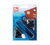 Prym Set d'œillets 541376 – 8 mm – Noirs