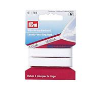 Prym - Prym Iron-on Laundry Cotton (11 mm, 3M) Ruban de marquage - 1 unité
