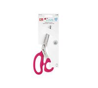 Prym 610542 Ciseaux tissus micro-denture, Prym Love, 21cm, fuchsia