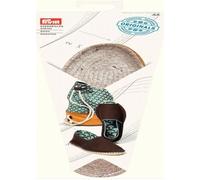 Prym - PRYM975201 - Espadrille Semelles tisse avec Base en Caoutchouc Patron de Couture, Paille/Jute, Naturel, Taille 40