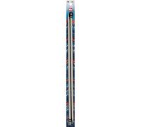 Prym Pym Aluminium (40 cm, 7,00 mm) Aiguille de Tricot - 1 unité, Pearl Grey