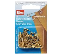 Prym Pym Gold Assortid (19-23-27 mm) Pins de sécurité - 1 unité, 2 x 1 x 1 cm