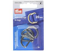 Prym Pym Matt Silver (20 mm) D-Anneaux - 1 unité