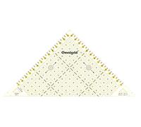Prym Quick Triangle Ruler with cm Scale for 1/2 Squares Up to 15 cm