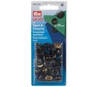 Prym Recharge boutons pression sans couture laiton 15mm - x10 - Bruni Bruni
