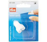 Prym – Doigtier pour quilting réglable en plastique – 1 unité – Blanc