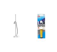 Prym Ronde Rockabilly Plastique 80 cm Argenté/Gris Graduation & Cartouche de craie jaune pour ergonomic