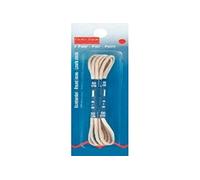 Prym Round Laces, Beige, 60 cm x Ø 3 mm, 2 Stück
