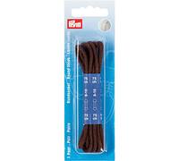 Prym Round Laces, Brown, 75 cm x Ø 3 mm, braun, 2 Stück