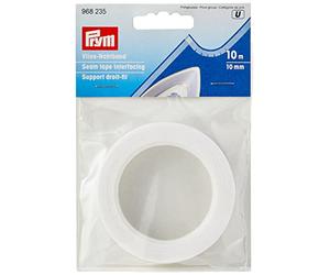 Prym - Ruban D'Entoilage Blanc Prym (10 mm, 10 m) - 1 Unité