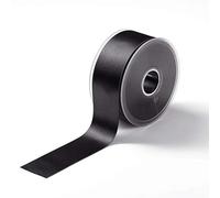 Prym Ruban satin double face, 38mm, noir, polyester, 38 mm