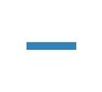 Prym Ruban satin double face, 3mm, bleu acier, 50m, polyester, 3 mm