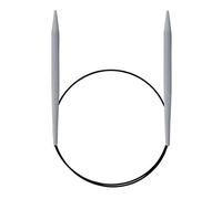 Prym Rundstricknadeln KST 100 cm 10,00 mm Grau Ferri da Maglia circolari, Grigio, 10,0 mm