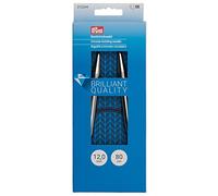 Prym Rundstricknadeln MS 80 cm 12,00 mm silberfarbig Aiguilles à Tricoter circulaires, Laiton, Argento, 12 mm