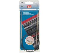 Prym Rundstricknadeln MS 80 cm 3,50 mm silberfarbig Ferri da Maglia circolari, Ottone, Argento, 3,5 mm
