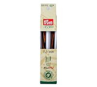Prym Rundstricknadelspitzen Natural Farbig Lang 11,6 cm 7,00 mm Needle Point, Bois, Multicoloured, 7 mm